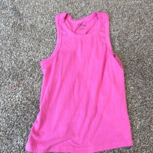 Pink XL art class tank top